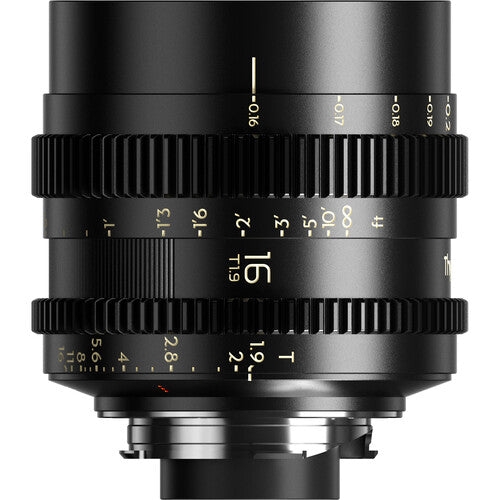Thypoch Simera-C 16mm T1.9 Lente de Cine Full Frame con Diafragma de 16 hojas