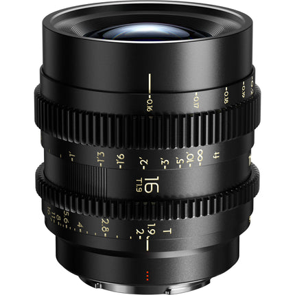 Thypoch Simera-C 16mm T1.9 Lente de Cine Full Frame Apertura T1.9
