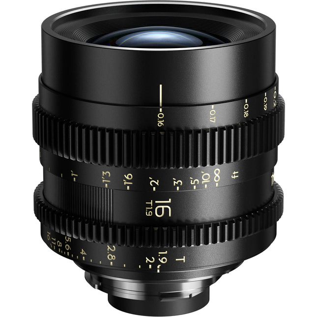 Thypoch Simera-C 16mm T1.9 Lente de Cine Full Frame con Diafragma de 16 hojas