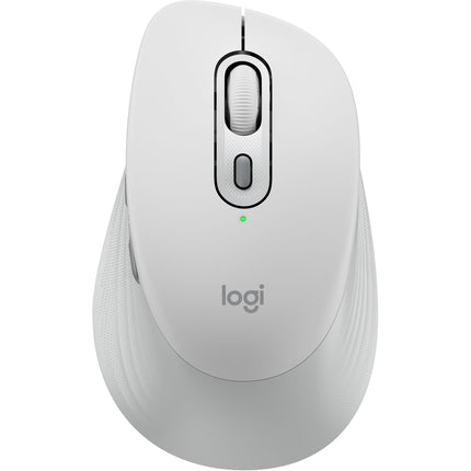 Logitech Signature Comfort M840 L Ratón Inalámbrico Bluetooth 5.2 4000 dpi Off-White