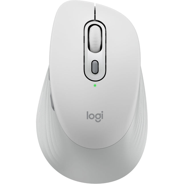 Logitech Signature Comfort M840 L Ratón Inalámbrico Bluetooth 5.2 4000 dpi Off-White