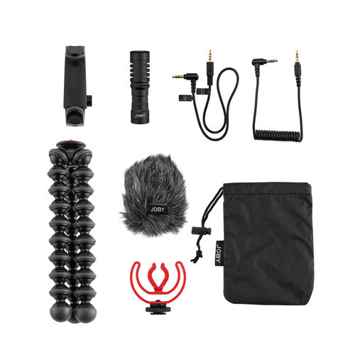JOBY GorillaPod Creator Kit Trípode Ajustable 1K con Micrófono móvil