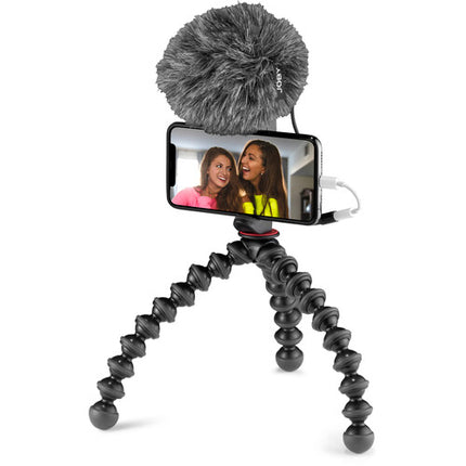 JOBY GorillaPod Creator Kit Trípode Ajustable 1K con Micrófono móvil
