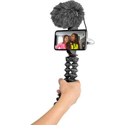 JOBY GorillaPod Creator Kit Trípode Ajustable 1K con Micrófono móvil