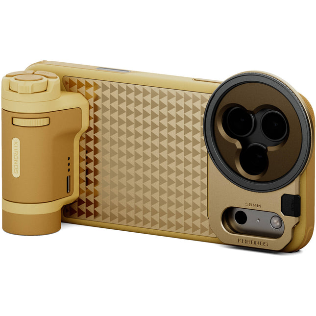Tilta Khronos Lite Kit para iPhone 17 Pro Max Filtro ND Variable 58mm Polarizador