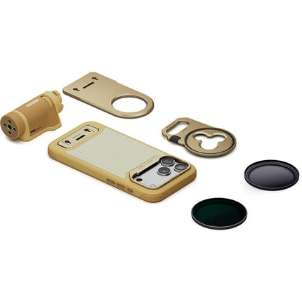 Tilta Khronos Lite Kit para iPhone 17 Pro Max Filtro ND Variable 58mm Polarizador