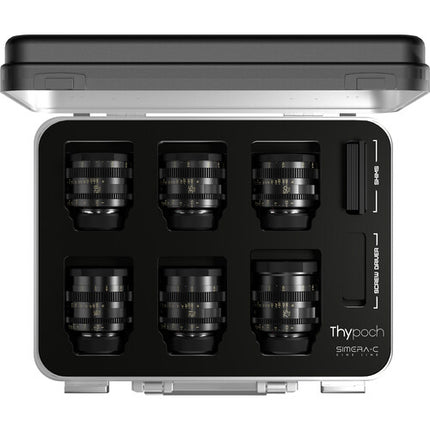 Thypoch Simera-C Kit de 6 lentes cine Leica M Full Frame 16 a 75mm T1.5 T1.9
