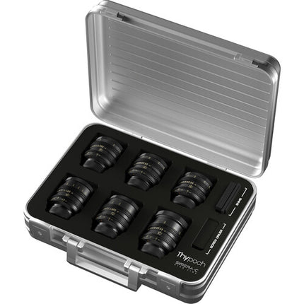 Thypoch Simera-C Kit de 6 lentes cine Leica M Full Frame 16 a 75mm T1.5 T1.9