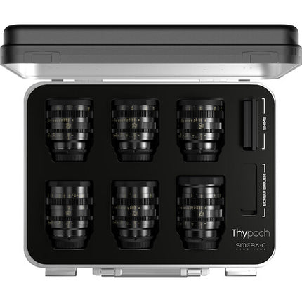 Thypoch Simera-C T1.5 T1.9 Kit de 6 lentes cine Full Frame 16 75mm Sony E