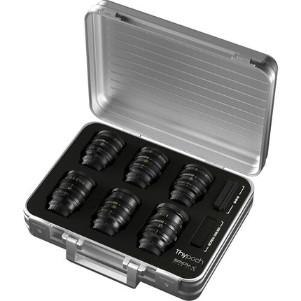 Thypoch Simera-C T1.5 T1.9 Kit de 6 lentes cine Full Frame 16 75mm Sony E