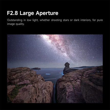 Brightin Star 12mm f/2.8 AF Lente Gran Angular para Sony E con Filtro de Noche