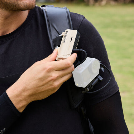 SmallRig Kit de Batería 21700 y Cargador 5000mAh con Cable USB-C