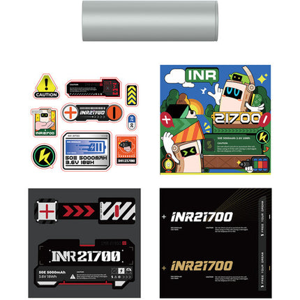 SmallRig Kit de Batería 21700 y Cargador 5000mAh con Cable USB-C