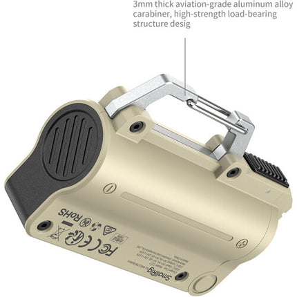 SmallRig Kit de Batería 21700 y Cargador 5000mAh con Cable USB-C