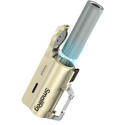 SmallRig Dual 21700 Kit de Batería y Cargador 10000mAh 20W Desert Brown