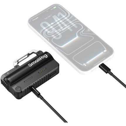 SmallRig Single 21700 Kit de Batería 5000mAh y Cargador USB-C