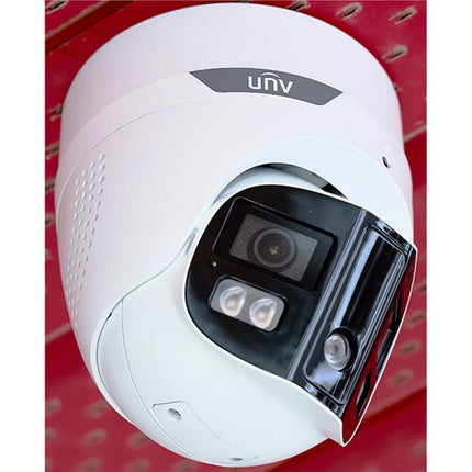 Uniview IPC3K28SE-ADF28KMC-DL-I0 Cámara Turret Red Exterior 8MP IR 98m Audio Bidireccional IP67