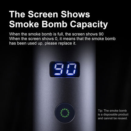 Selens Máquina de Humo Portátil con Monitor de Nivel y 900 Segundos de Niebla