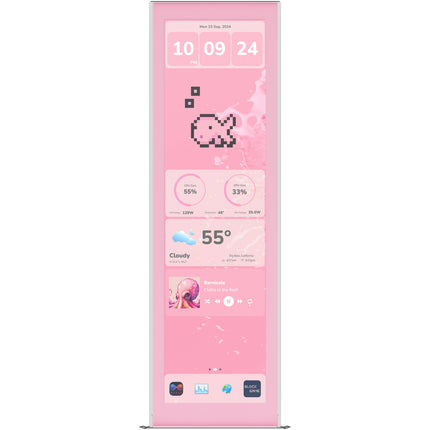 HYTE Y70 Touch Infinite Display 14.9" Multi-Táctil 2.5K 60Hz Strawberry Milk