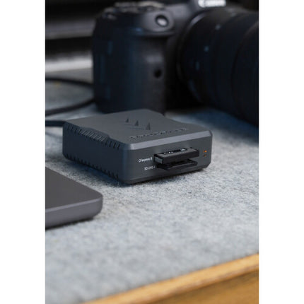 ProGrade Digital Lector de Tarjetas Dual CFexpress Tipo B y SDXC UHS-II USB4 5 GB/s con Base Magnética