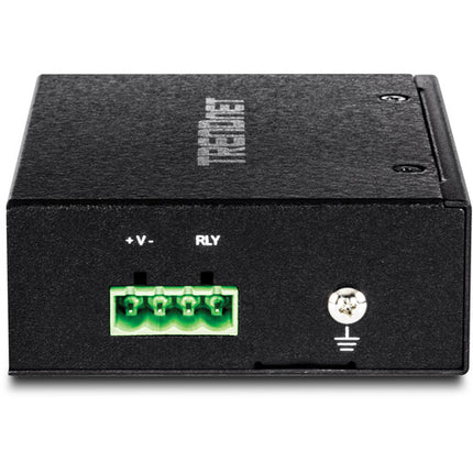 TRENDnet TI-UF11SFP Convertidor Industrial Gigabit SFP a RJ45 PoE++ 95W DIN-Rail