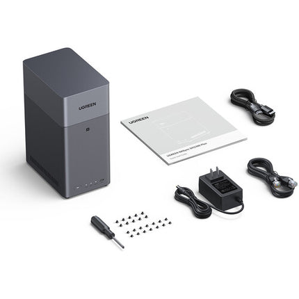 UGREEN 16TB NASync DH2300 Estuche NAS 2 Bahías 2 x 8TB 5640 rpm SATA III