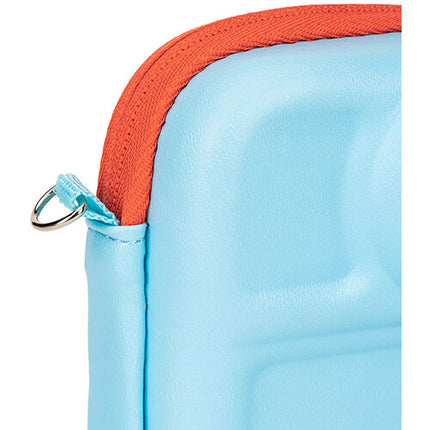 Funda rígida JJC para DJI Osmo Nano azul resistente al polvo y golpes con mosquetón