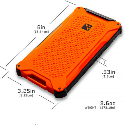 Dark Energy Poseidon Pro Power Bank 10000mAh IP68 Naranja Hi-Vis
