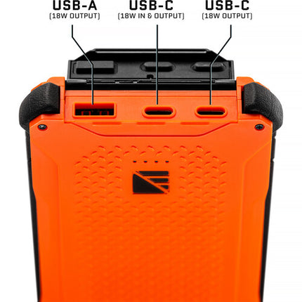 Dark Energy Poseidon Pro Power Bank 10000mAh IP68 Naranja Hi-Vis