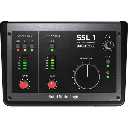 Solid State Logic SSL 1 Interfaz de Audio USB-C 192 kHz 32-Bit 2x2