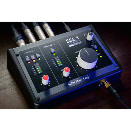 Solid State Logic SSL 1 Interfaz de Audio USB-C 192 kHz 32-Bit 2x2