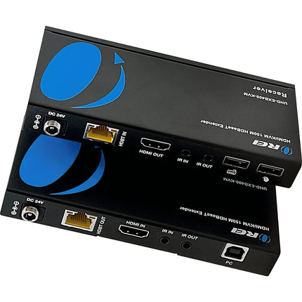 OREI 4K HDBaseT Extensor HDMI USB 1.1 18 Gb/s Transmisión 394 pies