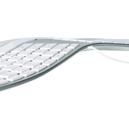 Matias Sculpted Teclado Ergonómico USB para macOS con 2mm recorrido