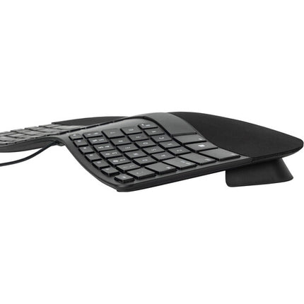 Teclado ergonómico Matias Sculpted con conexión USB y soporte para palma