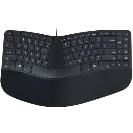 Teclado ergonómico Matias Sculpted con conexión USB y soporte para palma