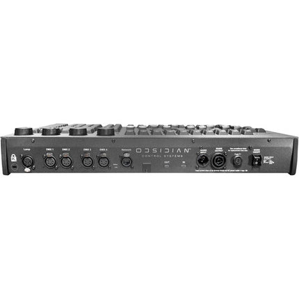 Obsidian NX W Superficie de Control USB con 16 Universos y 10 Faders Motorized RGB