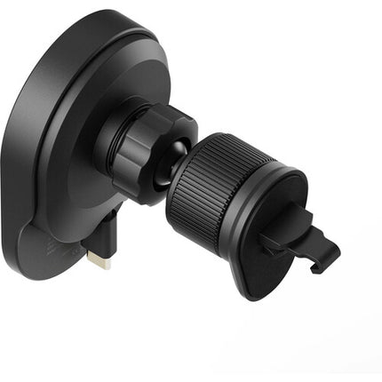 ReelCharge Cargador Inalámbrico para Auto 30W 15W Wireless 31" Cable Retráctil