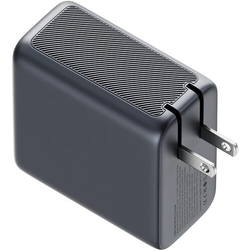ReelCharge 4 en 1 Cargador USB 140W Pantalla TFT Multi Color Plegable