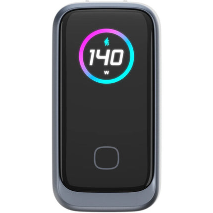 ReelCharge 4 en 1 Cargador USB 140W Pantalla TFT Multi Color Plegable