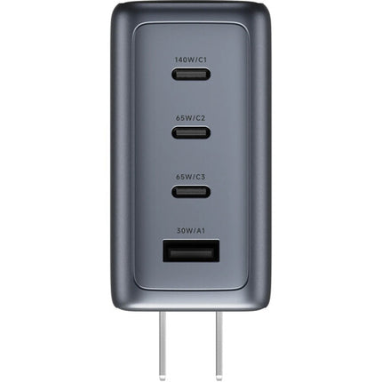 ReelCharge 4 en 1 Cargador USB 140W Pantalla TFT Multi Color Plegable
