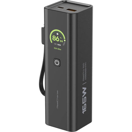 ReelCharge ReelPro Power Bank 20000mAh 165W con Cable USB-C Pulsera
