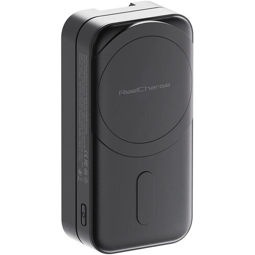 ReelCharge 2 en 1 Cargador inalámbrico y de pared USB-C 5000mAh 65W blanco