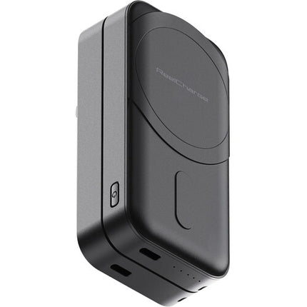 ReelCharge 2 en 1 Cargador inalámbrico y de pared USB-C 5000mAh 65W blanco