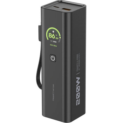 ReelCharge ReelPro Batería Externa 27000mAh 200W con Cable USB-C 11"