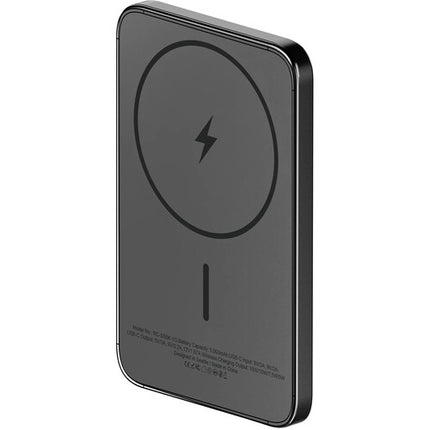 ReelCharge Power Bank inalámbrico 5000mAh carga 20W USB-C gris