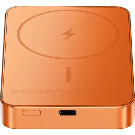 ReelCharge Power Bank Semisólido 10000mAh Carga Inalámbrica 15W
