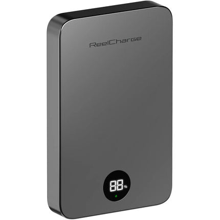 ReelCharge Power Bank inalámbrico 10000mAh 20W carga rápida gris