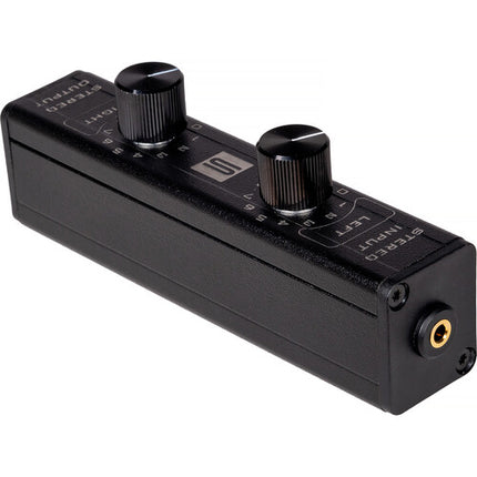 Sescom SES-LR-REMIX Control de Volumen para Auriculares con Ajuste Independiente Izquierdo y Derecho 3.5mm TRS