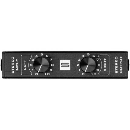 Sescom SES-LR-REMIX Control de Volumen para Auriculares con Ajuste Independiente Izquierdo y Derecho 3.5mm TRS