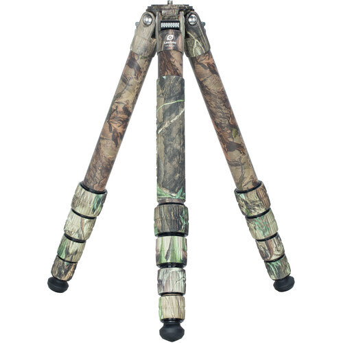 Leofoto Ranger LS-365CX Trípode de Fibra de Carbono 60.1 Pulgadas con Cabezal Gimbal PG-1 Camo